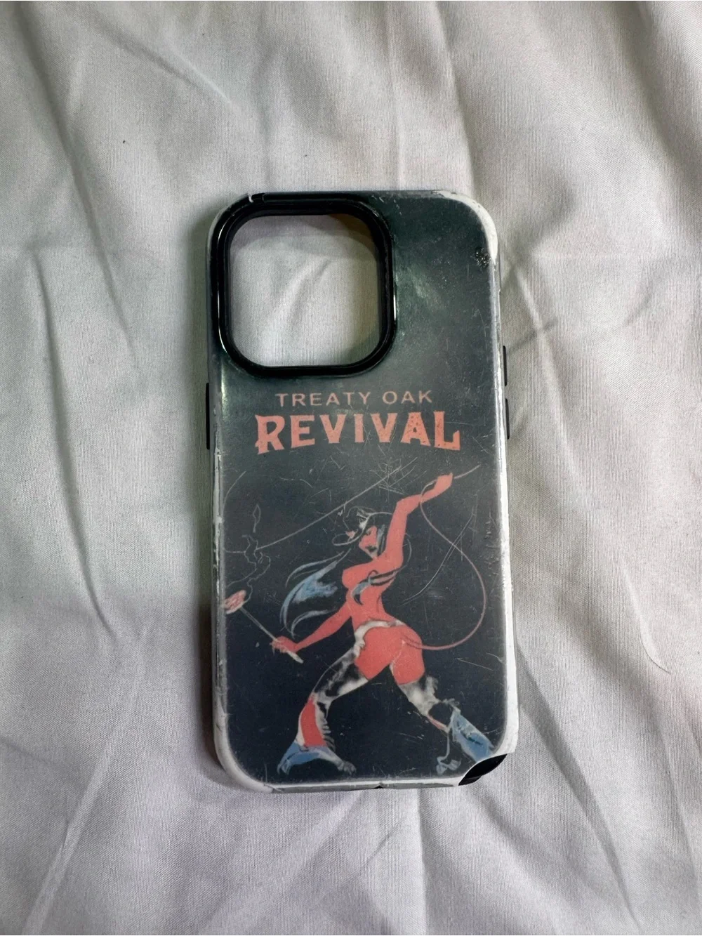 Revival Graphic Phone Case - Black & Red